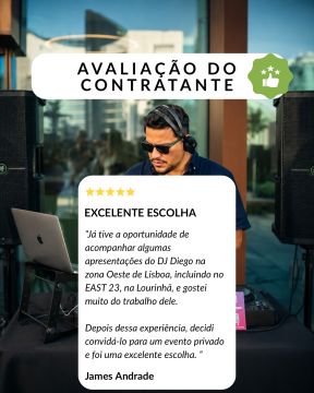 DJ Diego Moreira - Lourinhã - Wedding MC Services