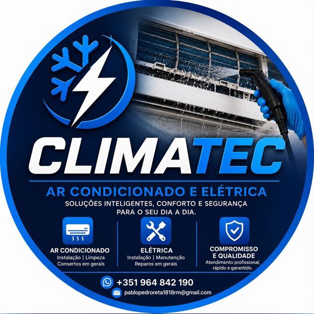 Clima Tec ar condicionado. - Albufeira - Pintura de Portas