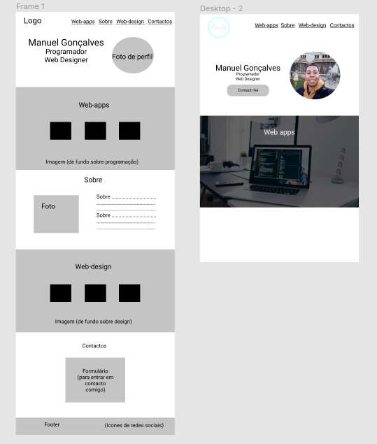 Manuel Gonçalves - Amadora - UI Design