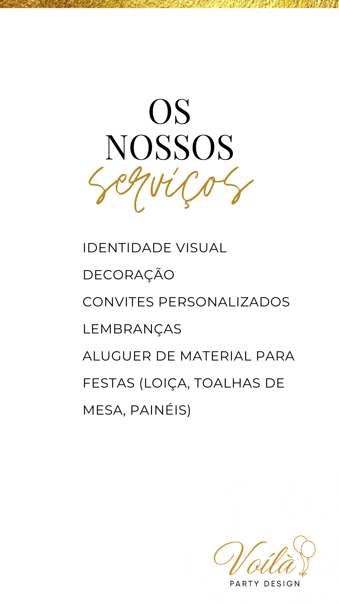 Voilà Party Design - Penacova - Lembranças para Festas