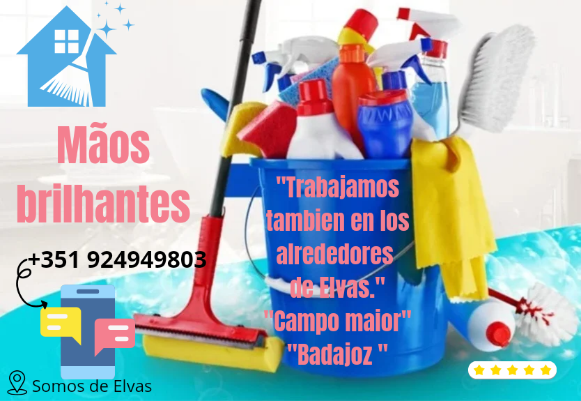 Mãos brilhantes - Elvas - Organização da Casa
