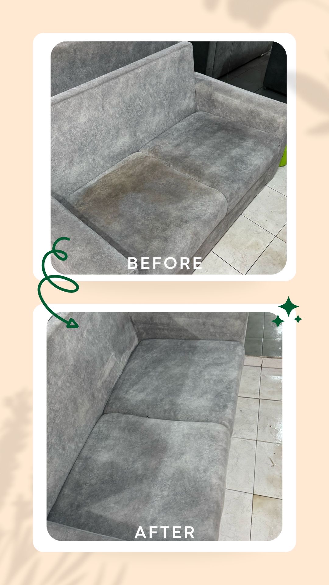 Sofá clean - Vila Nova de Gaia - Reinigung