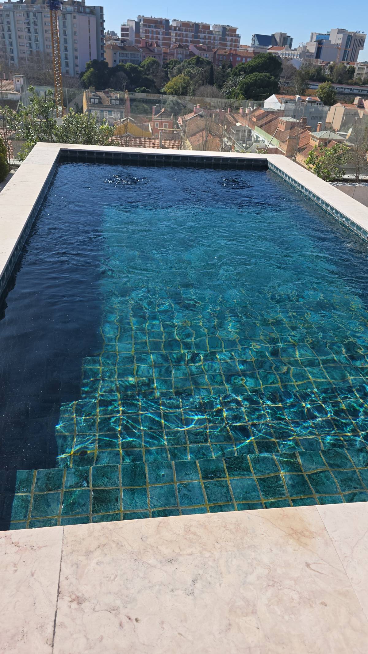 Acquafix - Lisboa - Whirlpool und SPA-Bereich Aufbau