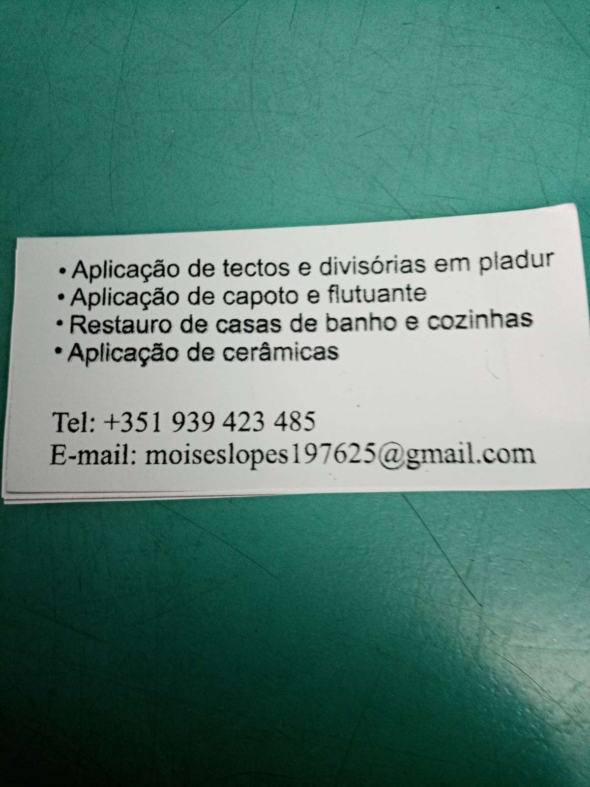 Moisés Lopes - Porto - Hardwood Floor Refinishing