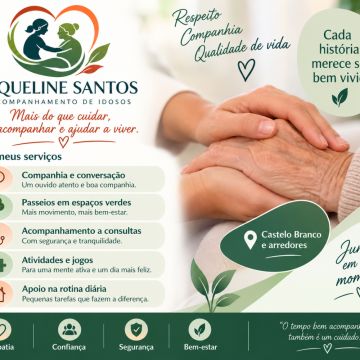 Jaqueline Santos - Castelo Branco - Apoio ao Domícilio e Lares de Idosos