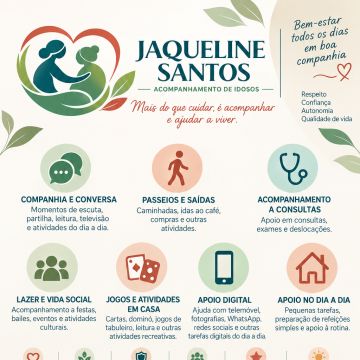 Jaqueline Santos - Castelo Branco - Apoio Domiciliário