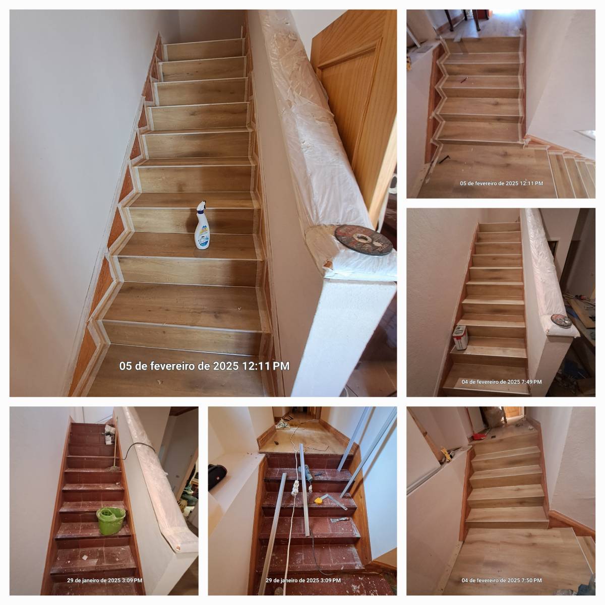 Estevam construções - Figueira da Foz - Stair Installation