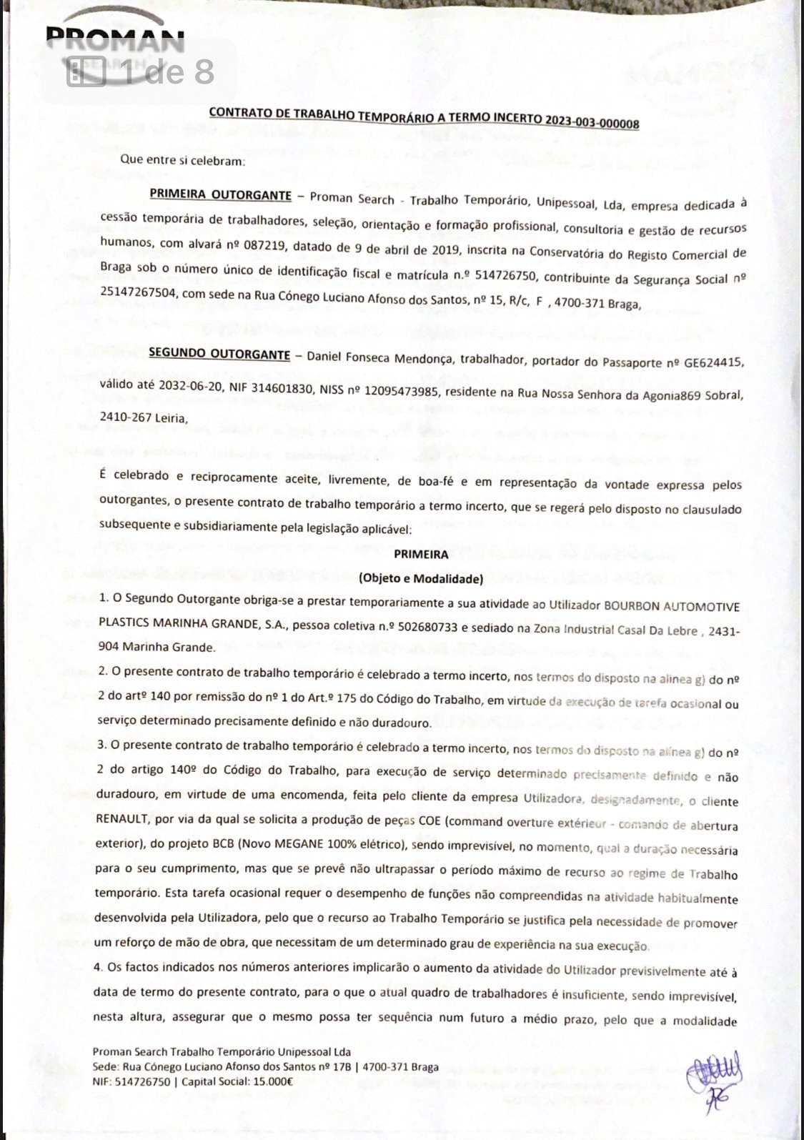 Josilane - Batalha - Office Cleaning (Recurring)
