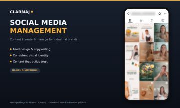 Clarmaj | Marketing Digital & Websites - Maia - Marketing