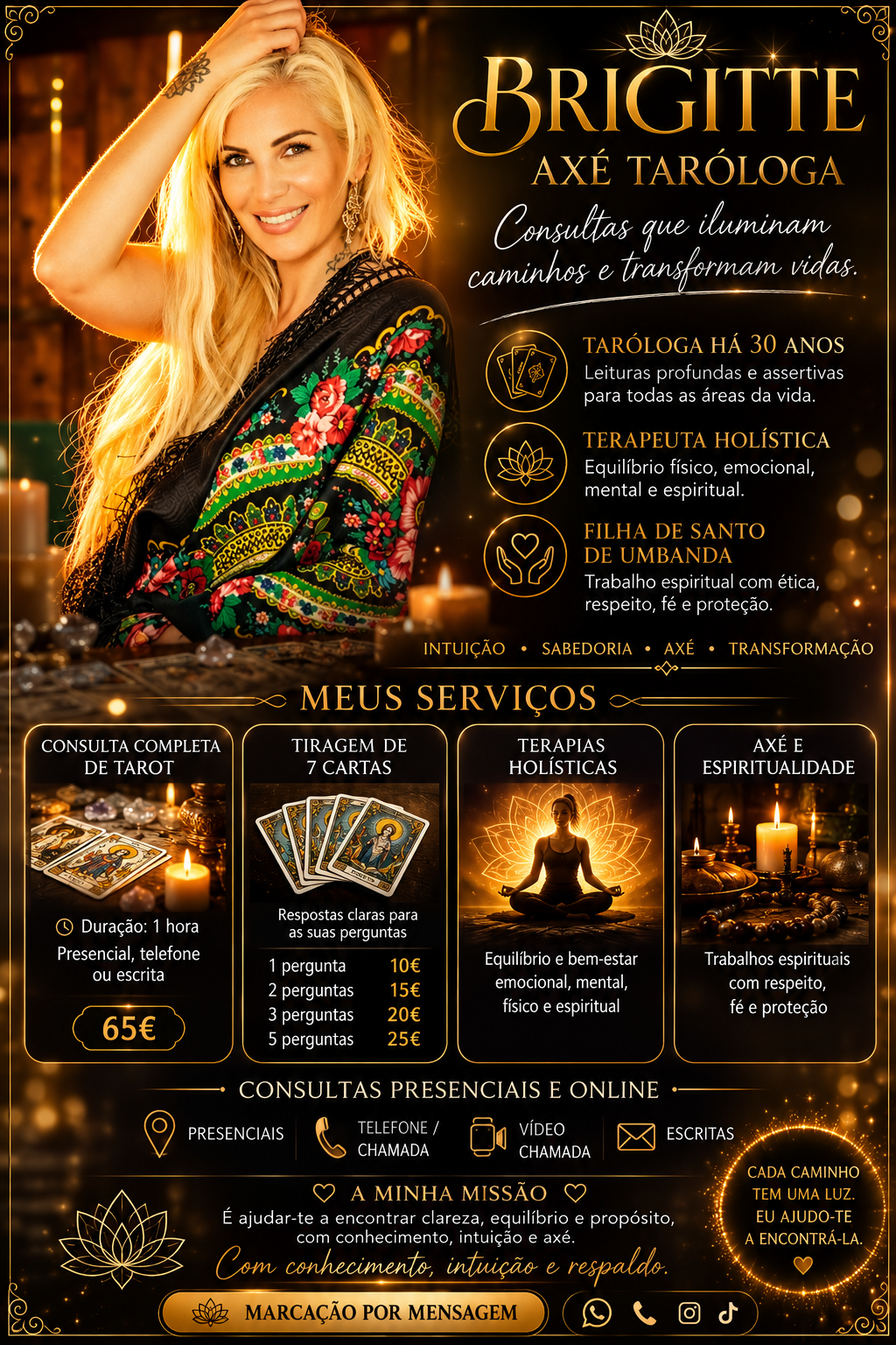 Taróloga Brigitte - Setúbal - Astrology Reading