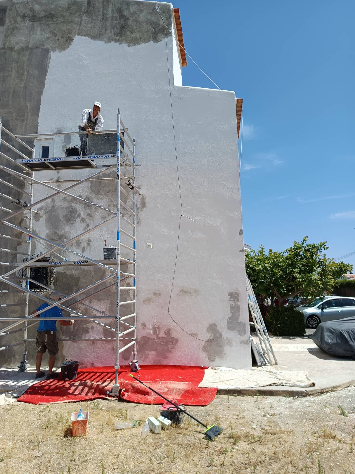 Dumex pinturas - Silves - Instalação de Cerca