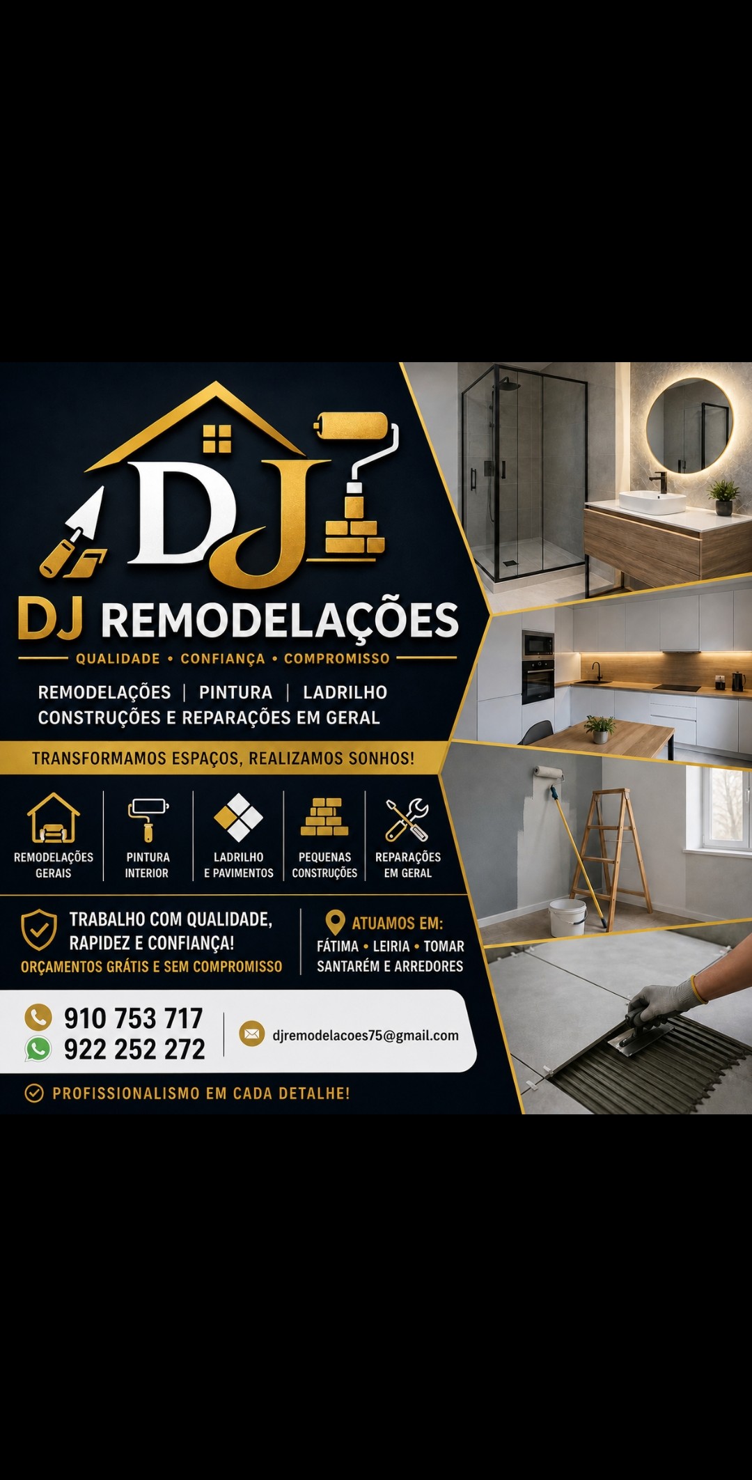 DJ REMODELAÇÕES - Ourém - Sellados