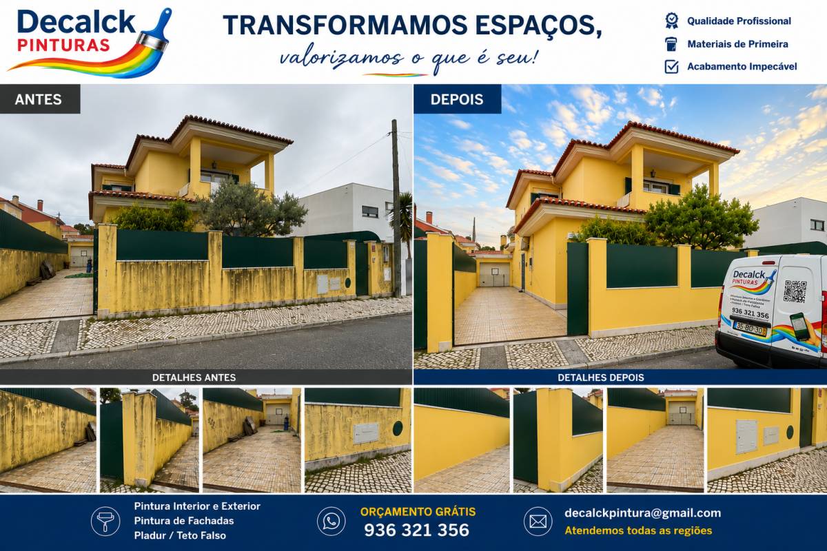 Roberto - Amadora - Pintura de Portas