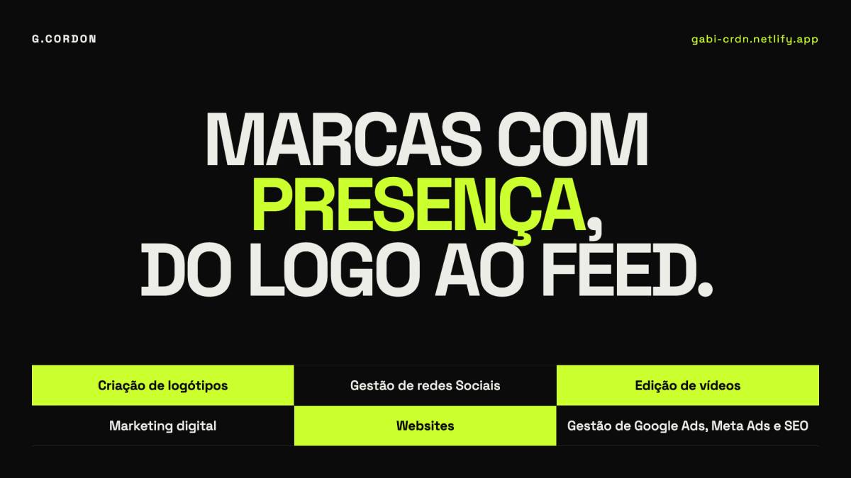 Gabi Cordon - Leiria - Logodesign