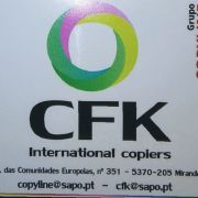 Cfk lda - Mirandela - Reparação de Fotocopiadora