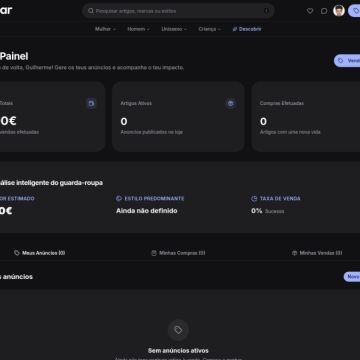Guilherme Batista | Full-Stack Developer & UI/UX Designer - Setúbal - Comercio electrónico