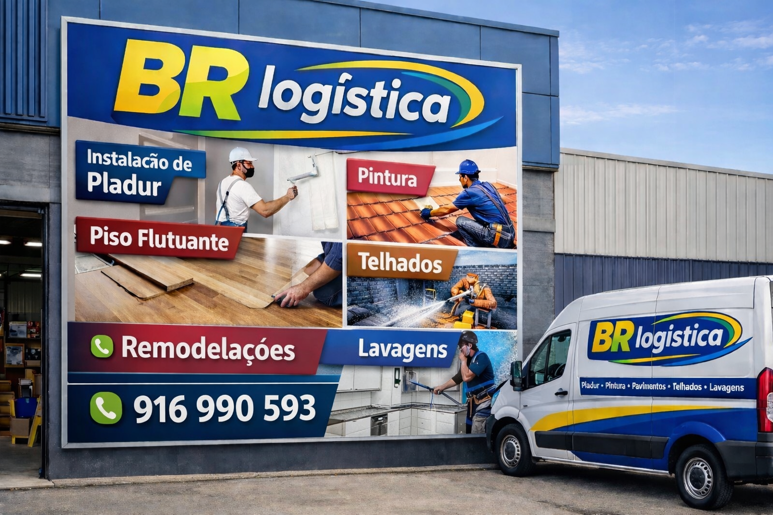 BR logística - Évora - Remoção de Tronco de Árvore