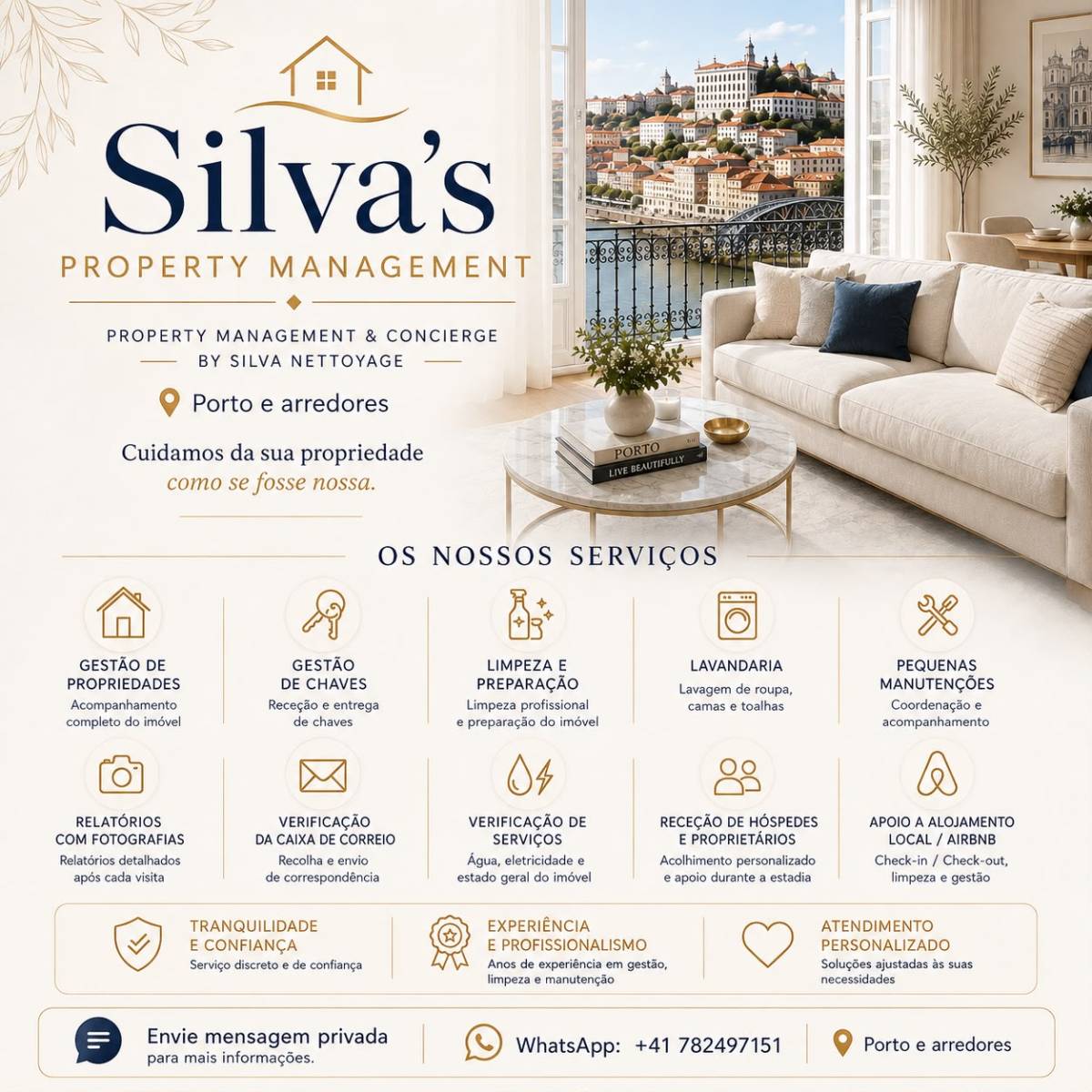 Silva’s Property Management & Concierge - Porto - Organisation de la maison
