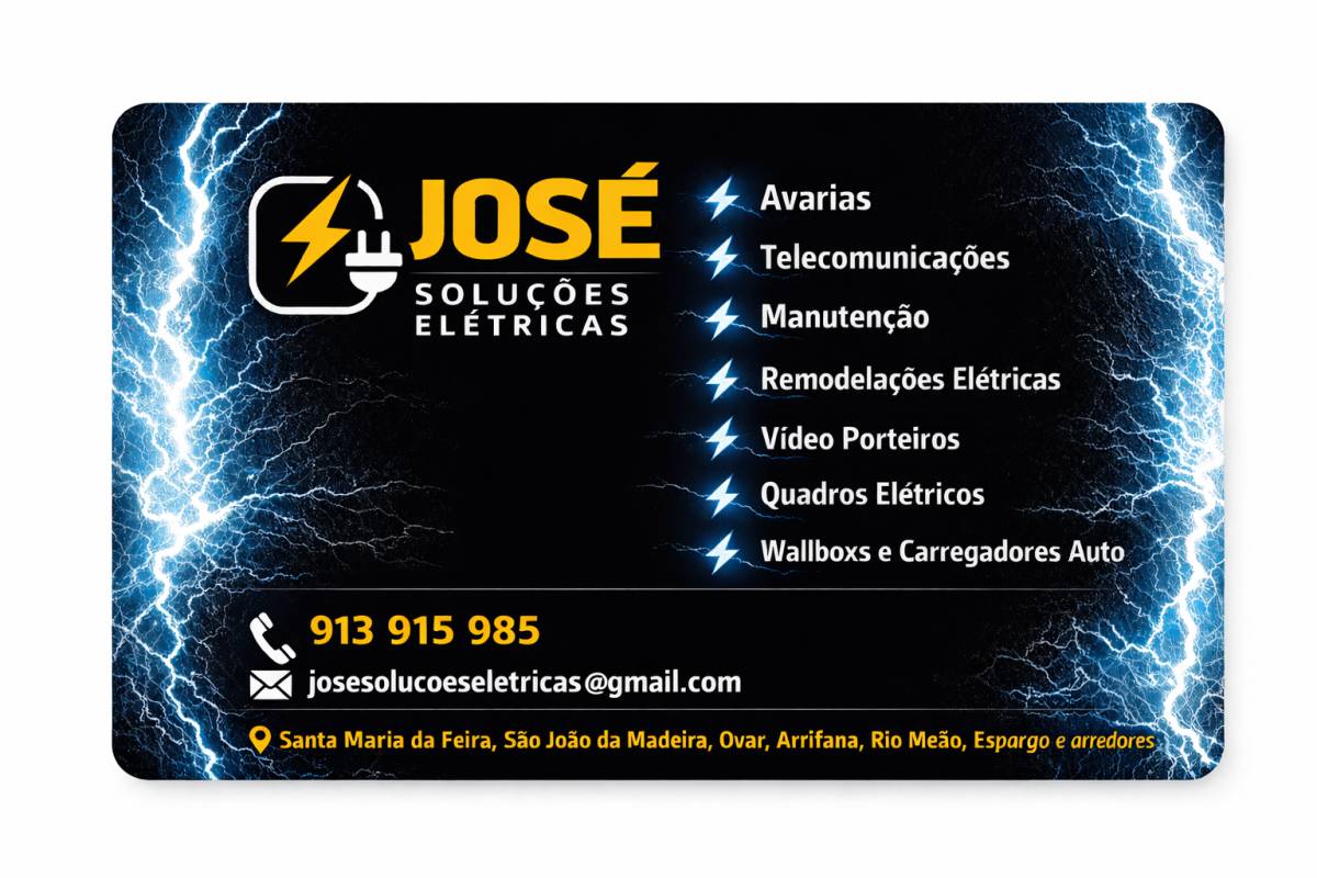 José - Santa Maria da Feira - Instalação de Disjuntor ou Caixa de Fusíveis