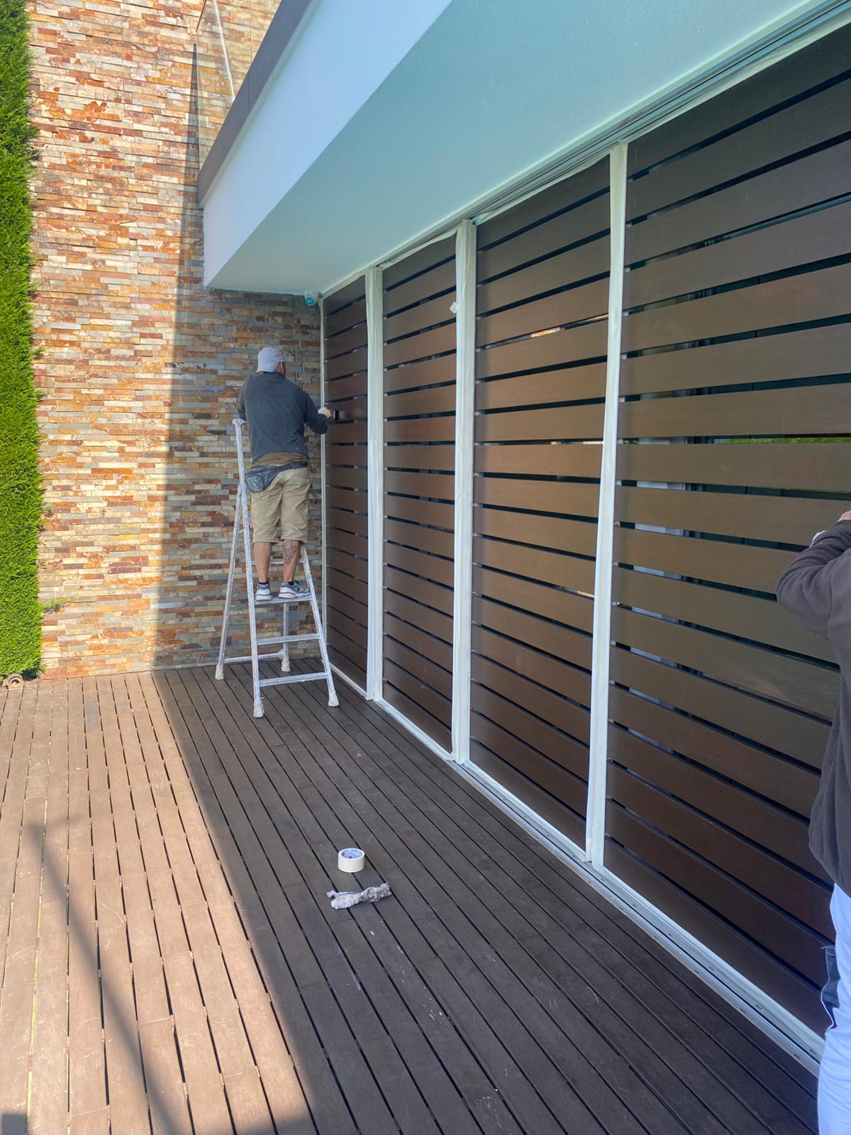 M. Ferreira - Gondomar - Instalación de pladur y cortinajes