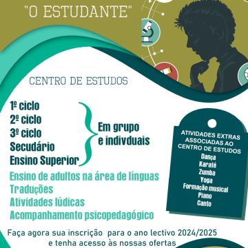 OEstudante , centro de estudos - Gondomar - Clases de alemán
