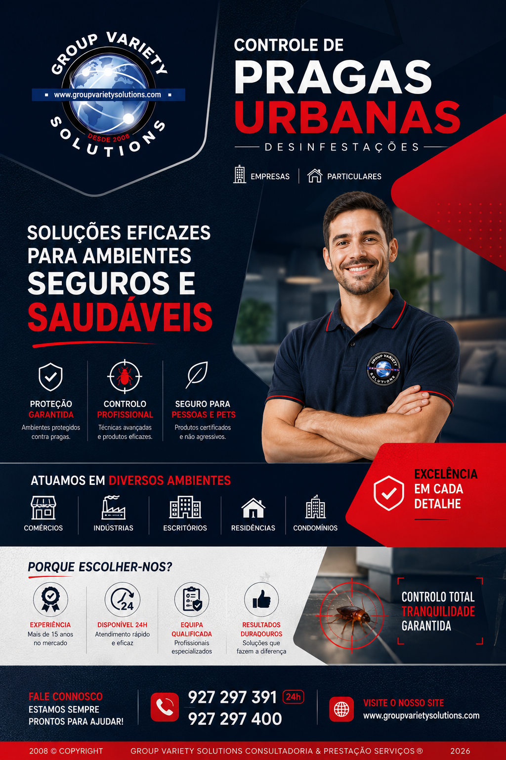 Group Variety Solutions Consultadoria & Prestação Serviços - Amadora - Kammerjäger