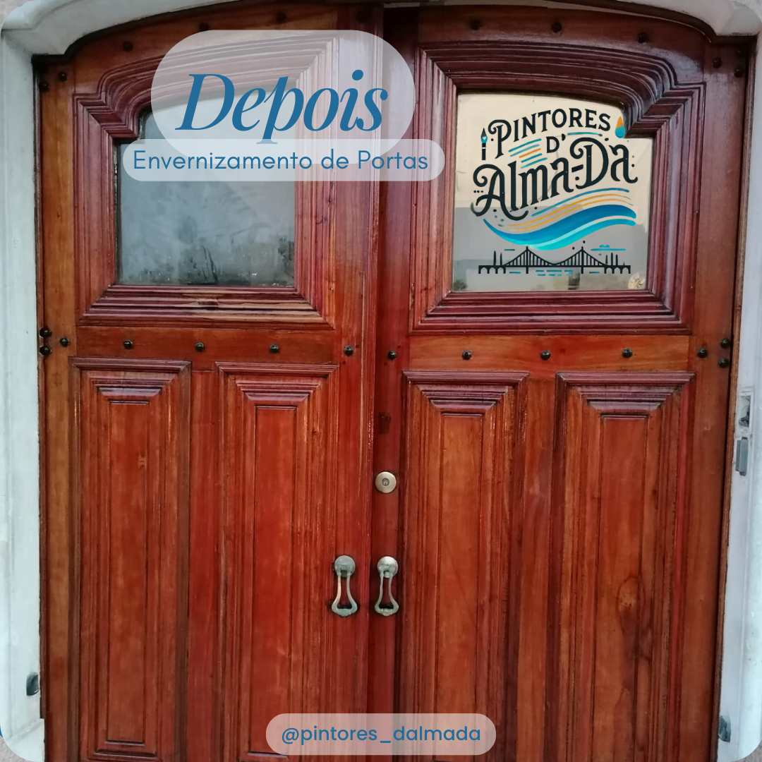 Pintores Dalmada - Almada - Tür lackieren