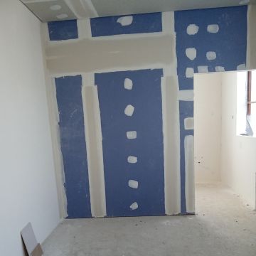 Jardel gonzales - Viseu - Réparation et texturage de cloisons en plaques de plâtre