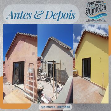 Pintores Dalmada - Almada - Tür lackieren