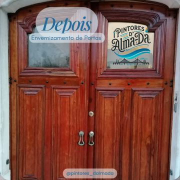 Pintores Dalmada - Almada - Tür lackieren