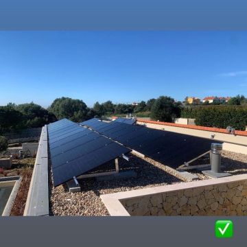 Grupo Eletrons - Palmela - Instalação de Painel Solar