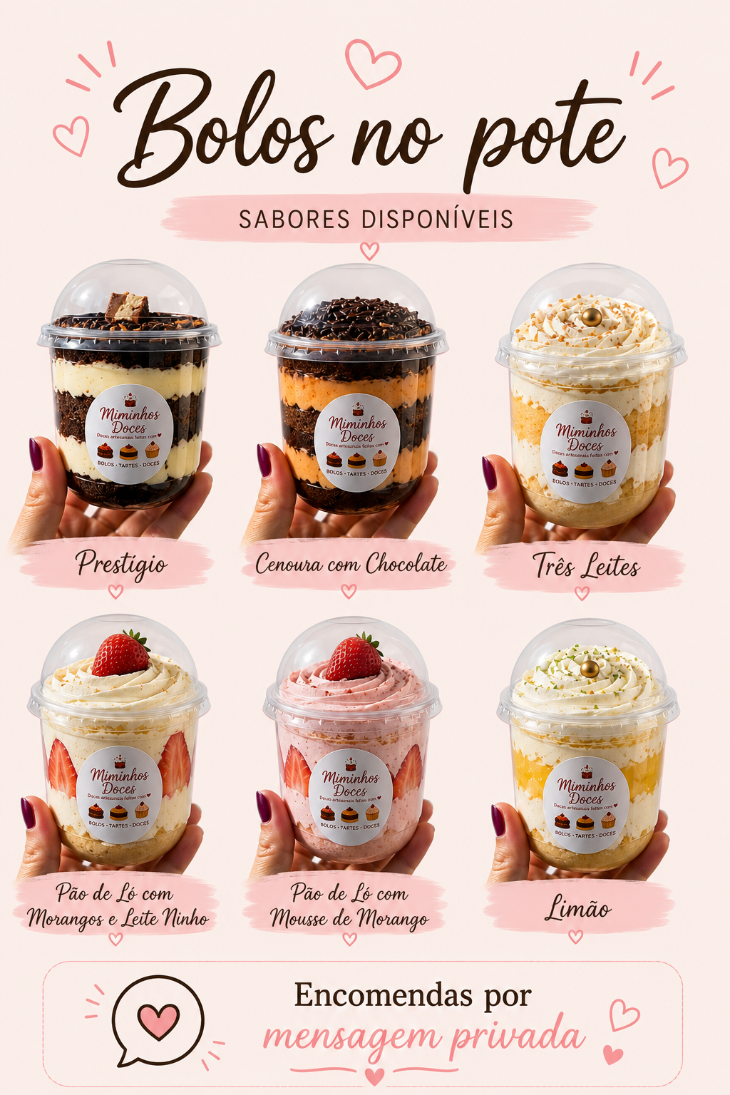 Miminhos Doces - Sintra - Service traiteur pour événements (service complet)