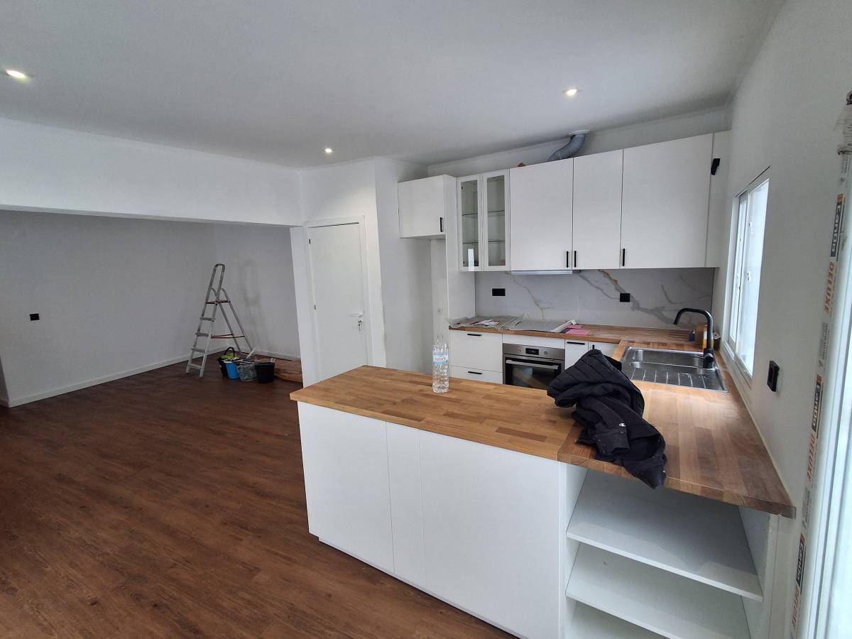Construdores - Coruche - Pose de plinthes