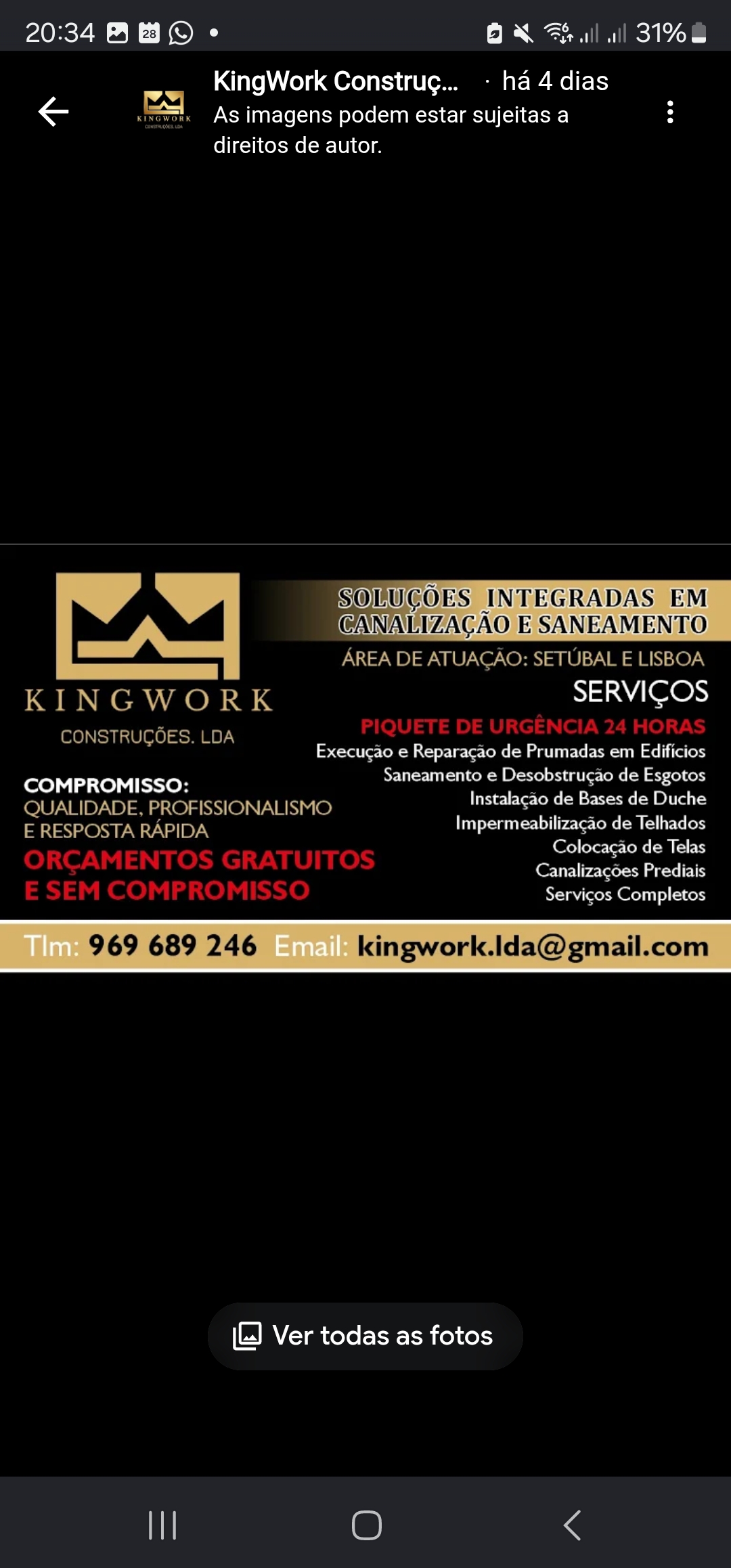 KingWork Construções Lda - Seixal - Remodelación de armarios