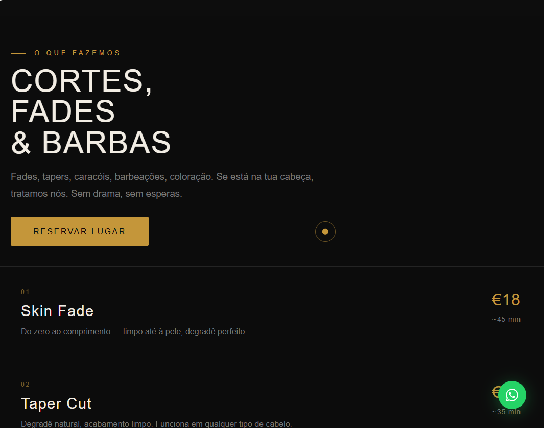 Jesus - Aveiro - UI Design