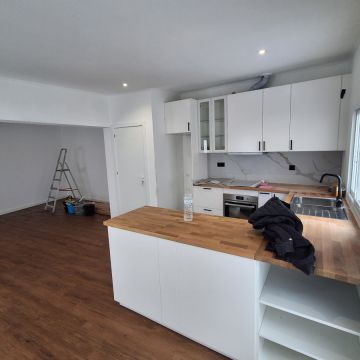 Construdores - Coruche - Pose de plinthes