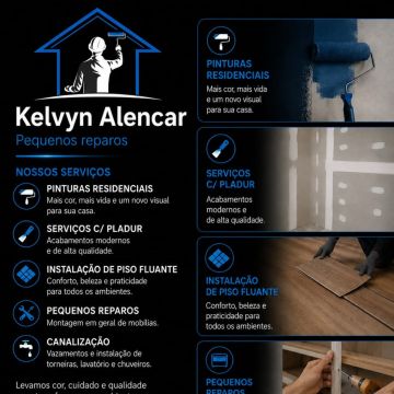 KELVYN ALENCAR PINTURA RESIDENCIAL E OUTROS - Entroncamento - Instalação de Pavimento em Pedra ou Ladrilho