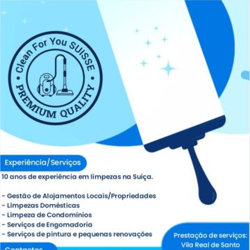 Clean For You SUISSE - Vila Real de Santo António - Limpeza de Persianas