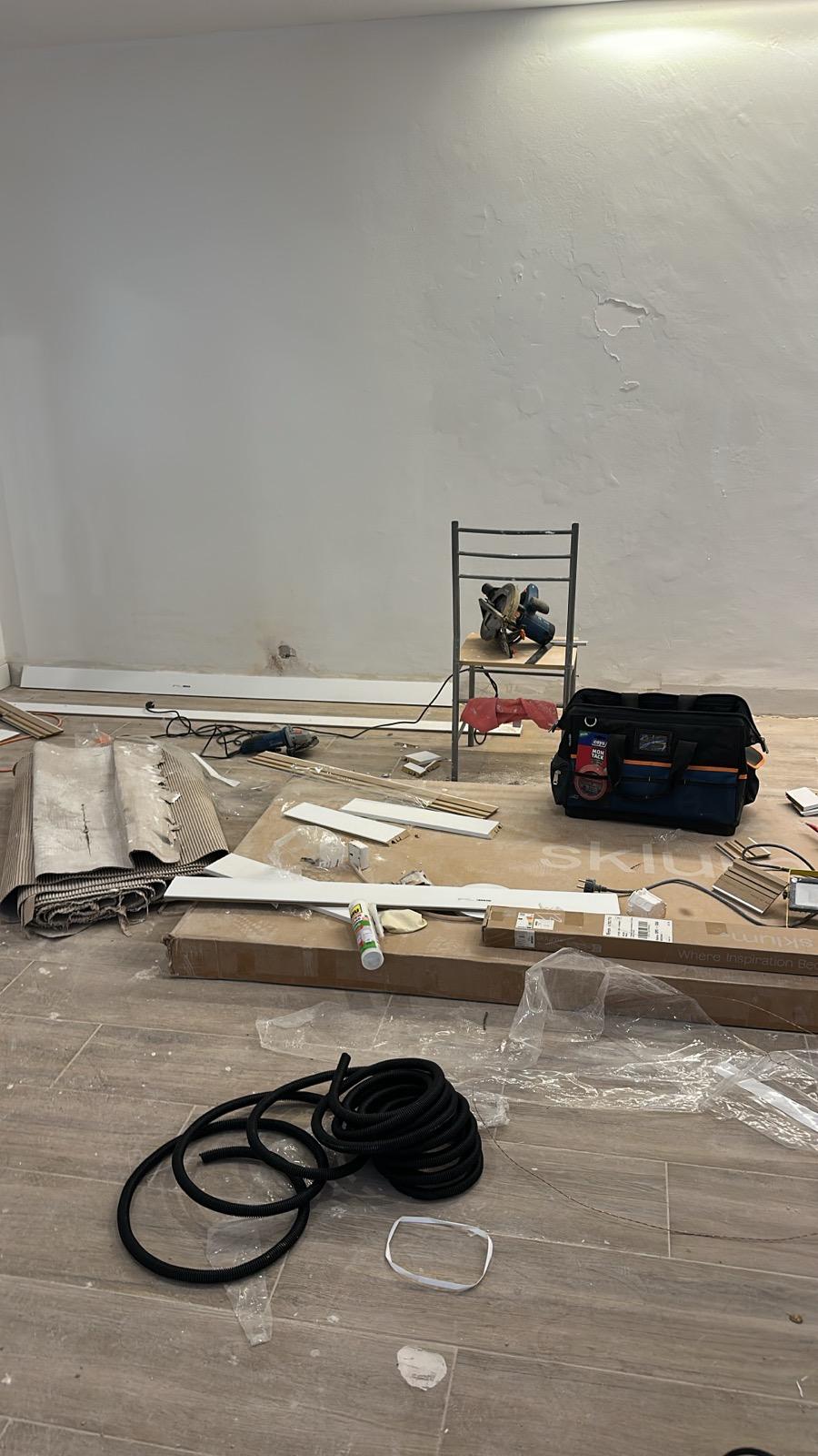 Santos - Leiria - Installation de plan de travail de cuisine