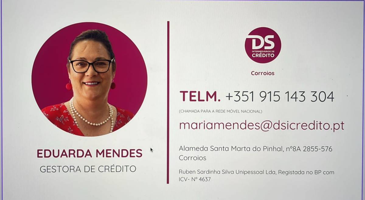 Eduarda Mendes - Almada - Crédito Pessoal