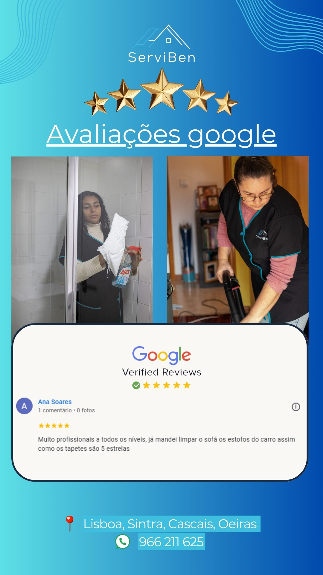 Limpeza doméstica / estofos / condomínios - Sintra - Apartment Cleaning