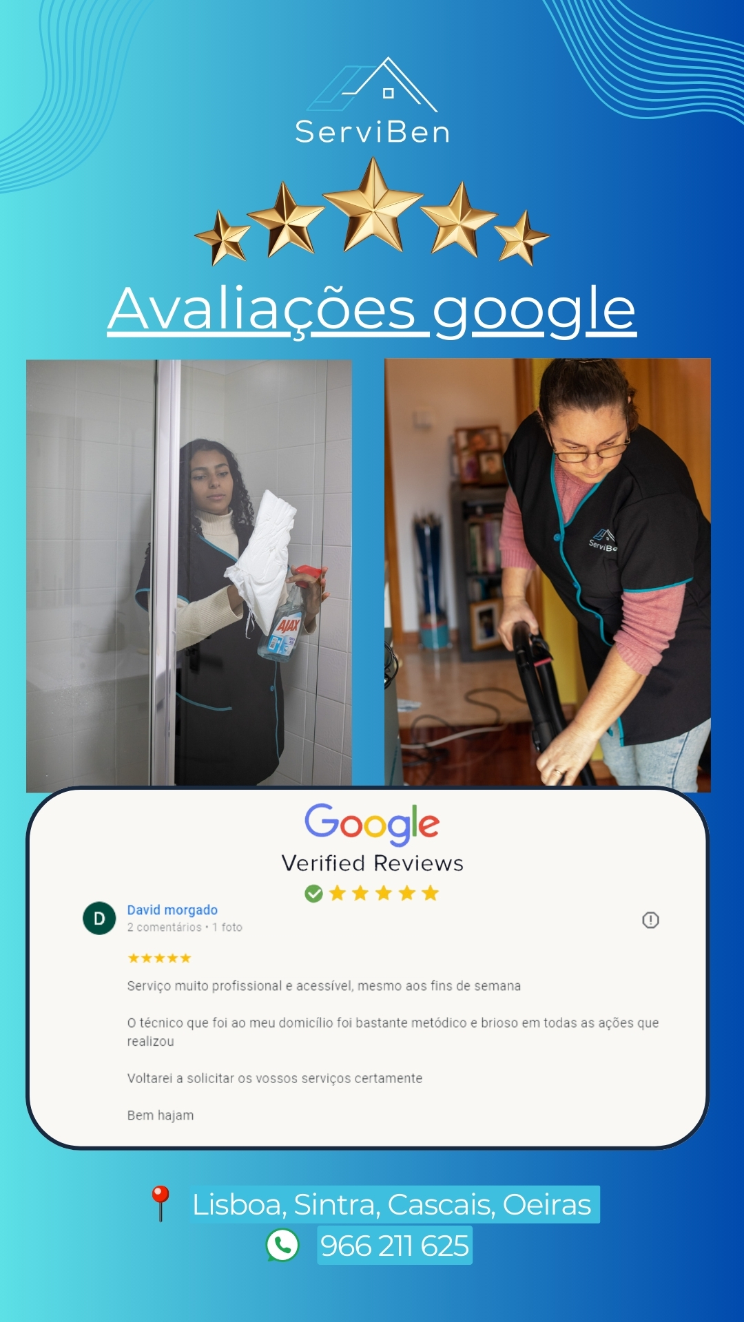 Limpeza doméstica / estofos / condomínios - Sintra - House Cleaning (Recurring)