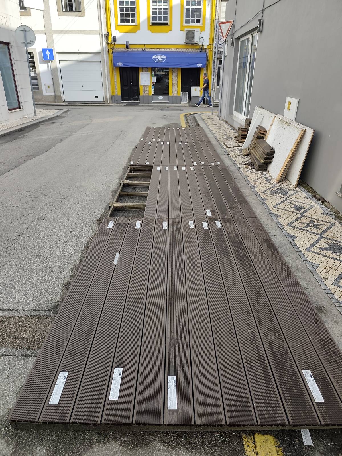Santos - Leiria - Installation de tonnelle