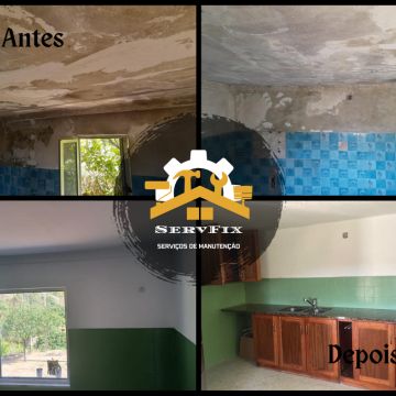 Servfix - Serviços de Manutenção, lda - Viana do Castelo - Construção de Parede Interior