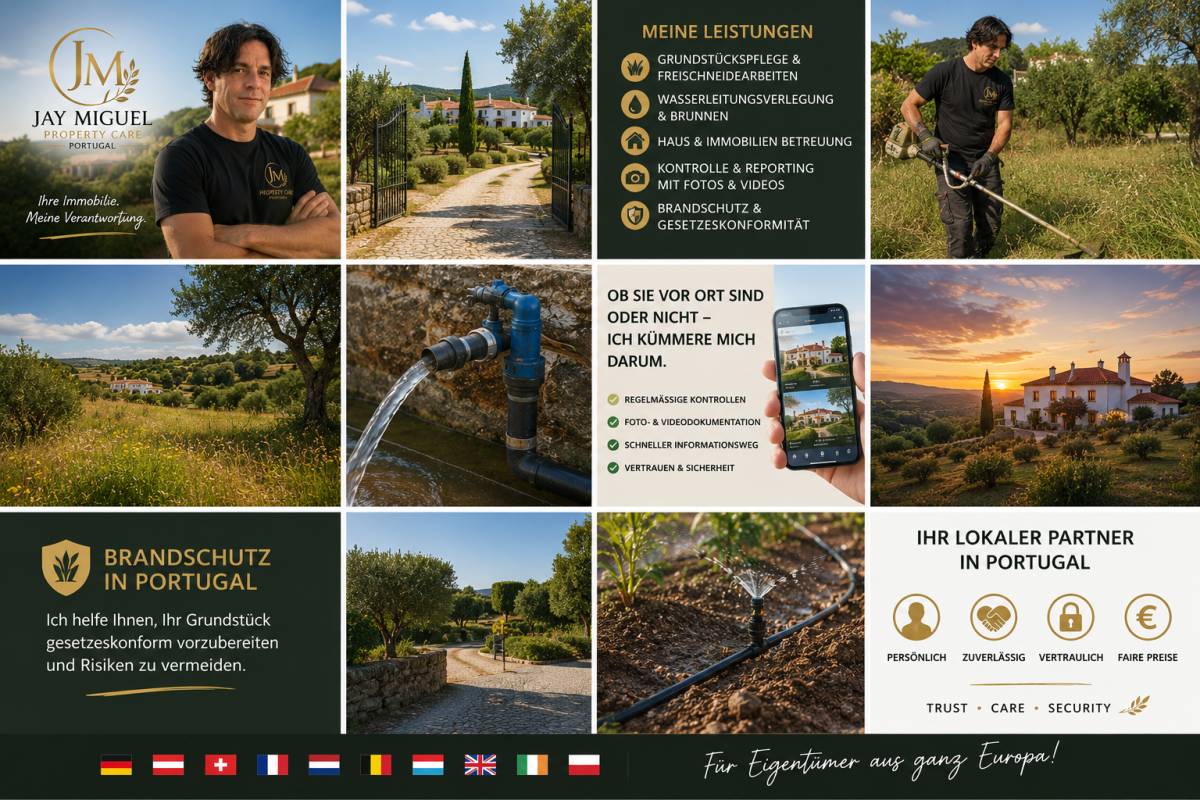 Jay Miguel Property Care - Odemira - Multi Service Lawn Care