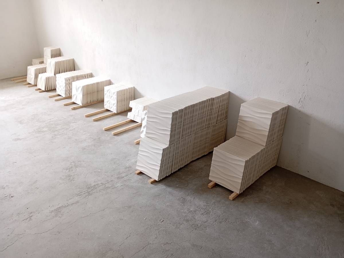Israel Gonçalves - Oliveira de Azeméis - Beton schneiden