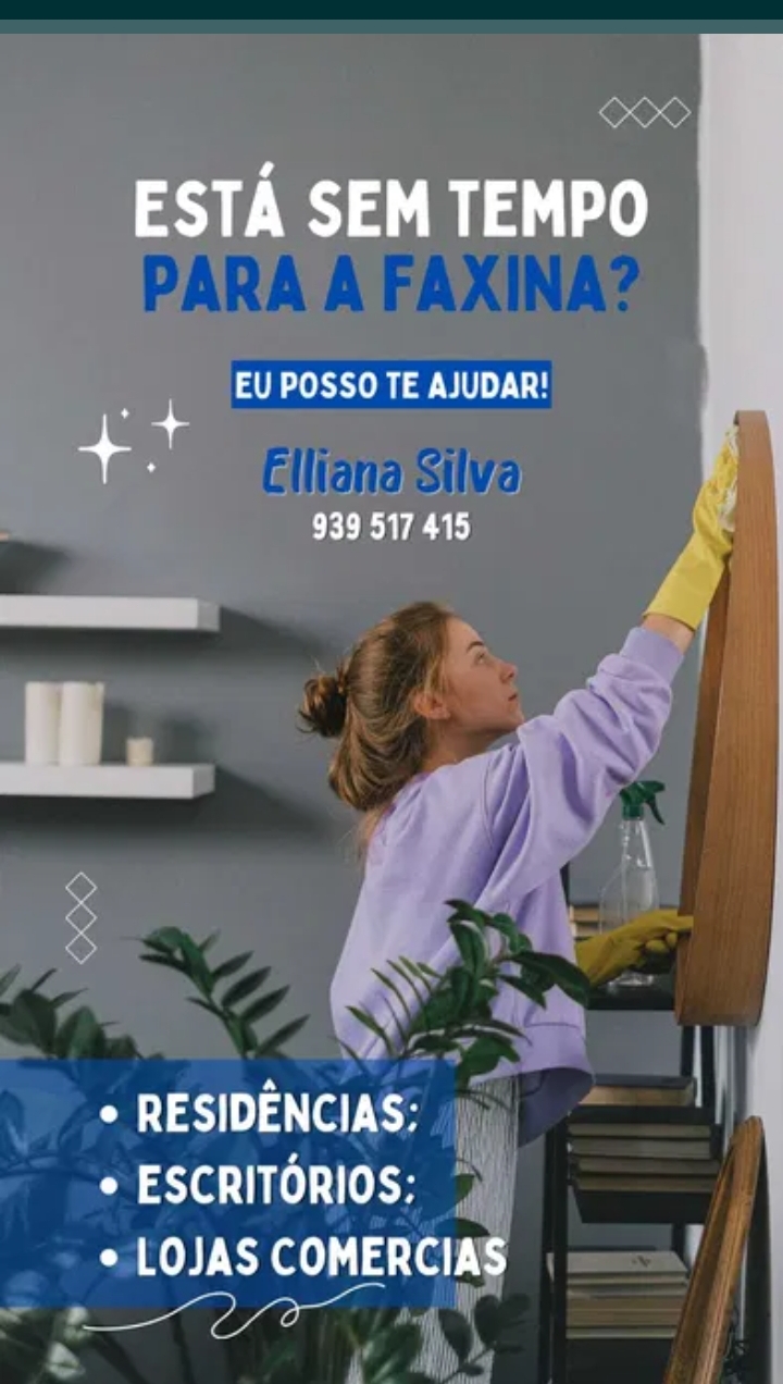 Eliana Gomes - Seixal - Limpeza a Fundo