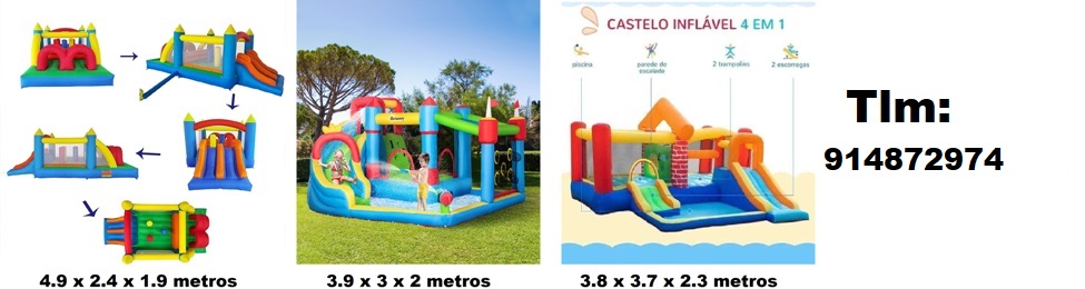 Aquapolis Aluguer Insufláveis - Montijo - Inflatable Slide Rental
