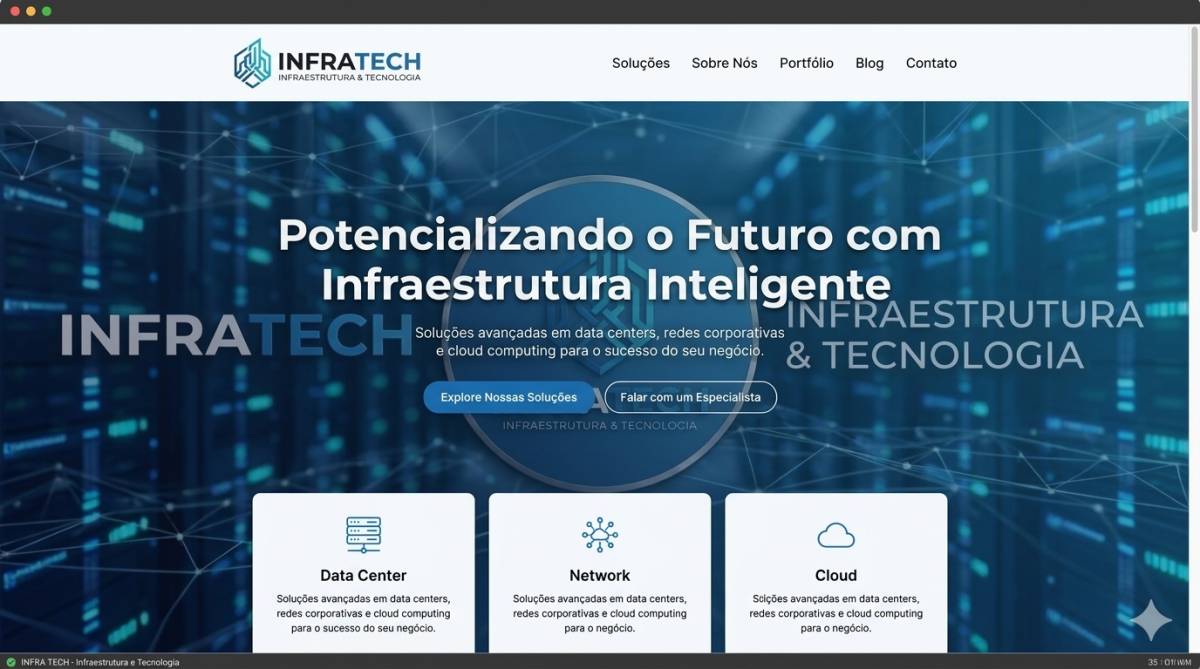 INFRA-TECH - Corvo - Logo Design
