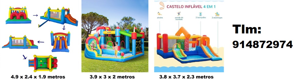 Aquapolis Aluguer Insufláveis - Montijo - Bouncy Castle and Inflatable Rental